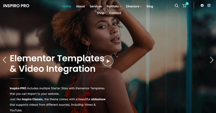 Download Inspiro Pro Elementor WP Portfolio Theme Now!