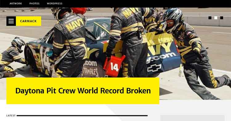 Download Carmack Magazine WordPress Theme Now!